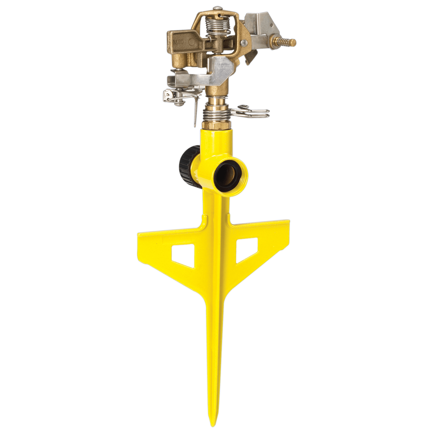 ColorStorm Stake Impulse Sprinkler Yellow ⋆ GardenGrow.us