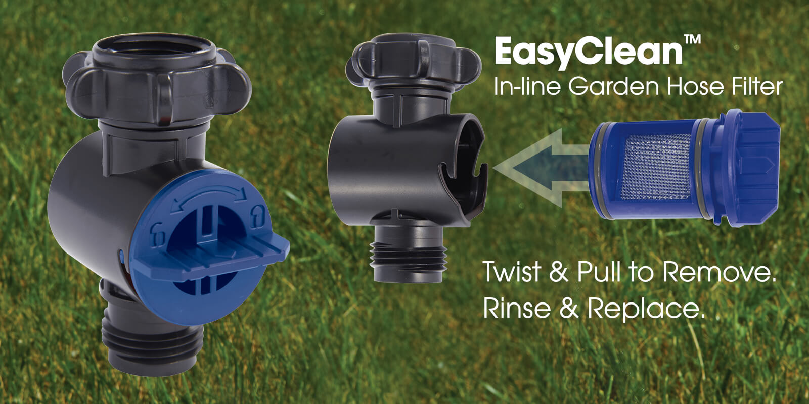 EasyClean InLine Garden Hose Filter ⋆ GardenGrow.us
